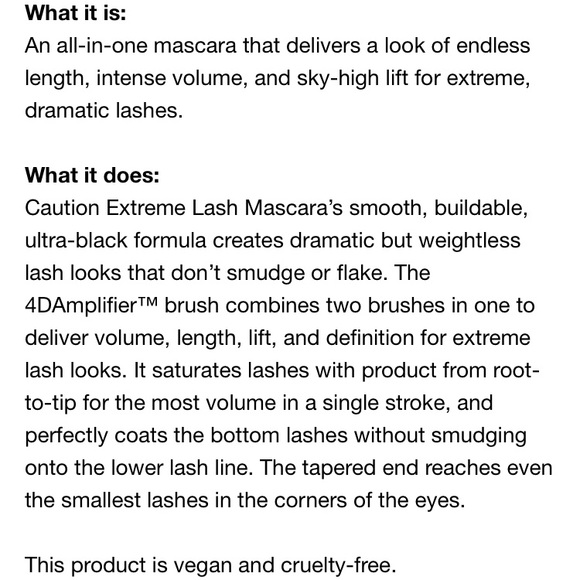 Hourglass Caution Extreme Lash Mascara Ultra Black - Picture 8 of 10